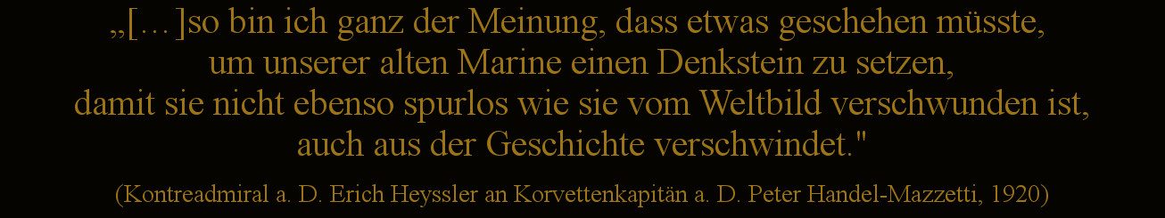 „[…]so bin ich ganz der Meinung, dass etwas geschehen müsste,